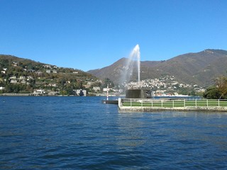 Lago di Como viale Geno Fontana