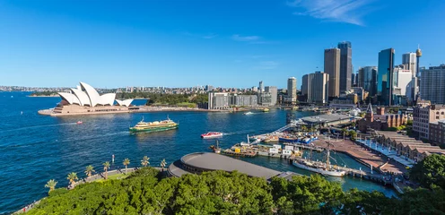 Deurstickers Baie de Sydney © AlexQ