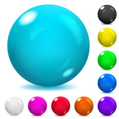 Multicolored spheres