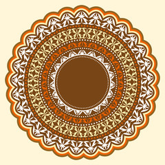 Tribal ornamental background.