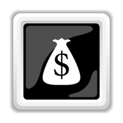 Dollar sack icon