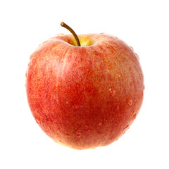 Apple with droplets