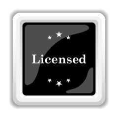 Licensed icon