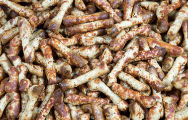 Close up of Twiglets background