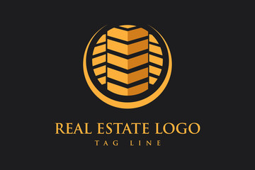 Vektör Logo Emlak Yapı İnşaat