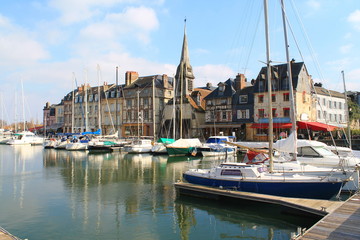 Fototapeta premium Vieux bassin d'Honfleur, France