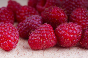 an image of sweet red raspberries