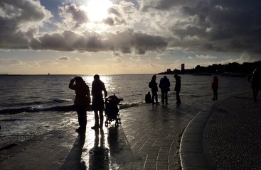 Grande mar&eacute;e &agrave; La Rochelle