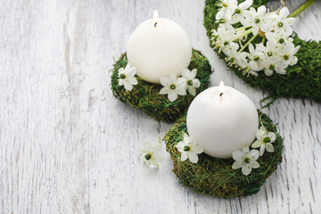 Fresh spring decorations for the First Communion