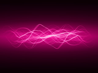 smooth energy waves (pink colored, wide waves version)