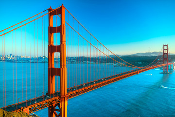 Fototapeta na wymiar Golden Gate, San Francisco, California, USA.