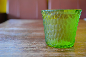 Green glass