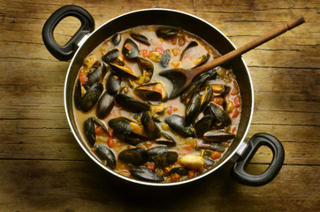 Impepata di cozze Cucina italiana Pêjgeha îtalî המטבח האיטלקי