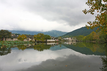 Fototapeta premium hongcun, anhui, China