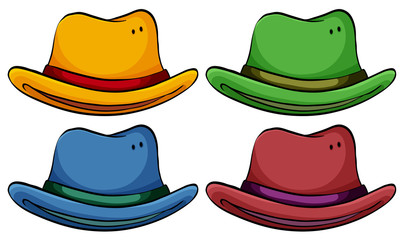 Set of hats