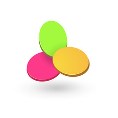 Creative logo template, Logo template with circles