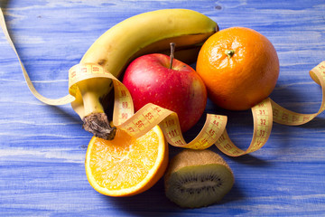 fruit witn tape measure