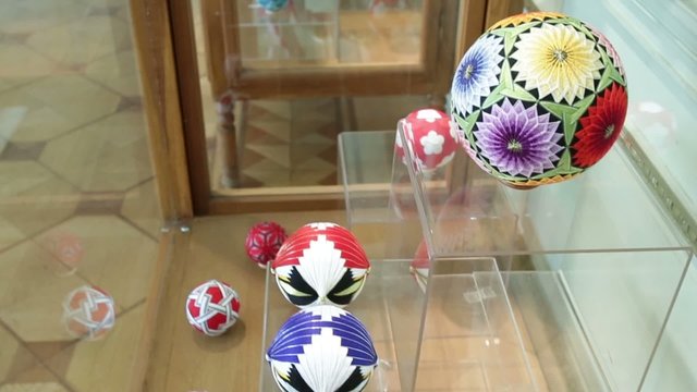 Colorful Temari balls