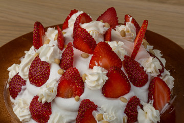 Strawberry cake