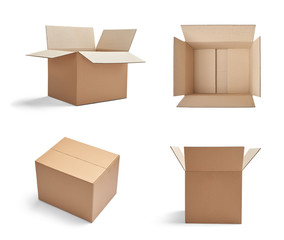 box package delivery cardboard carton
