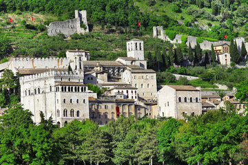 Fototapeta na wymiar medieval Italy series - Gubbio, Umbria