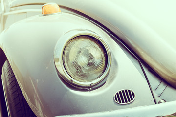 Vintage Headlight car