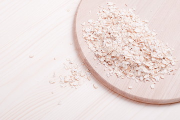 raw oatmeal diet food on board