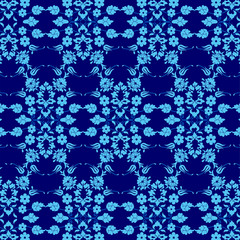 background with seamless pattern six