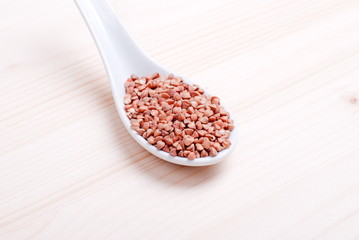 raw buckwheat on board diet food