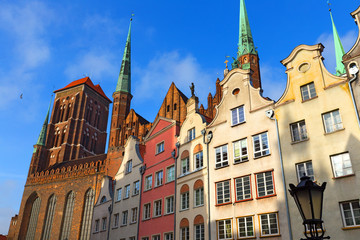 Obraz premium Old town of Gdansk, Poland