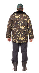 Camouflage winter jacket