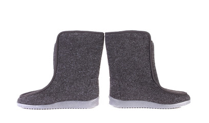 Pair of winter man's boots.