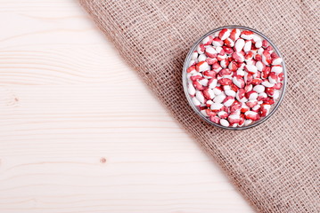 raw speckled beans on board diet food