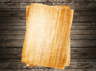 old papyrus paper