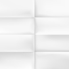 Obraz premium Folded piece of paper. Vector