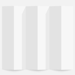 Folded paper on a white background