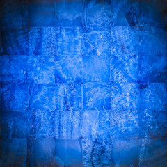 Navy blue stone mosaic