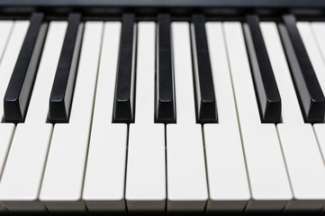 Piano close-up