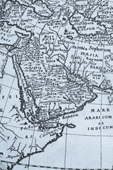古地図　アジア