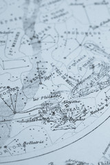 アンティークの天体図　牡牛座