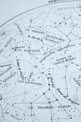 アンティークの天体図　おおぐま座