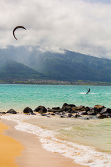 Kite Surfer on Beach © Scott Griessel