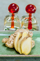 Ginger essential oil- Natural Spas Ingredients .