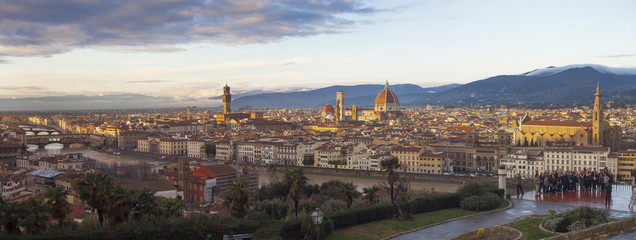 panorama di Firenze.