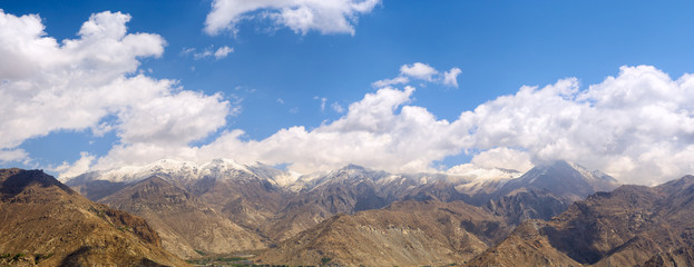 Himalayas mountains panorama in Lhasa surroundings, Tibet