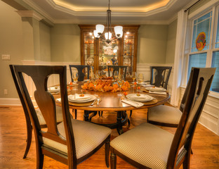 Custom Home Dining Room