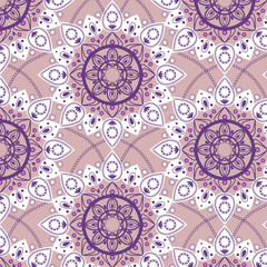 seamless round pattern