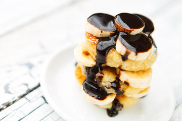 Delicious homemade cheese pancakes