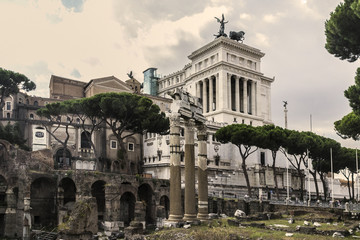 Fototapeta na wymiar city of Rome
