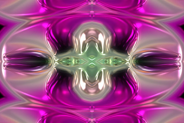 fantastic illustrated glass background pattern